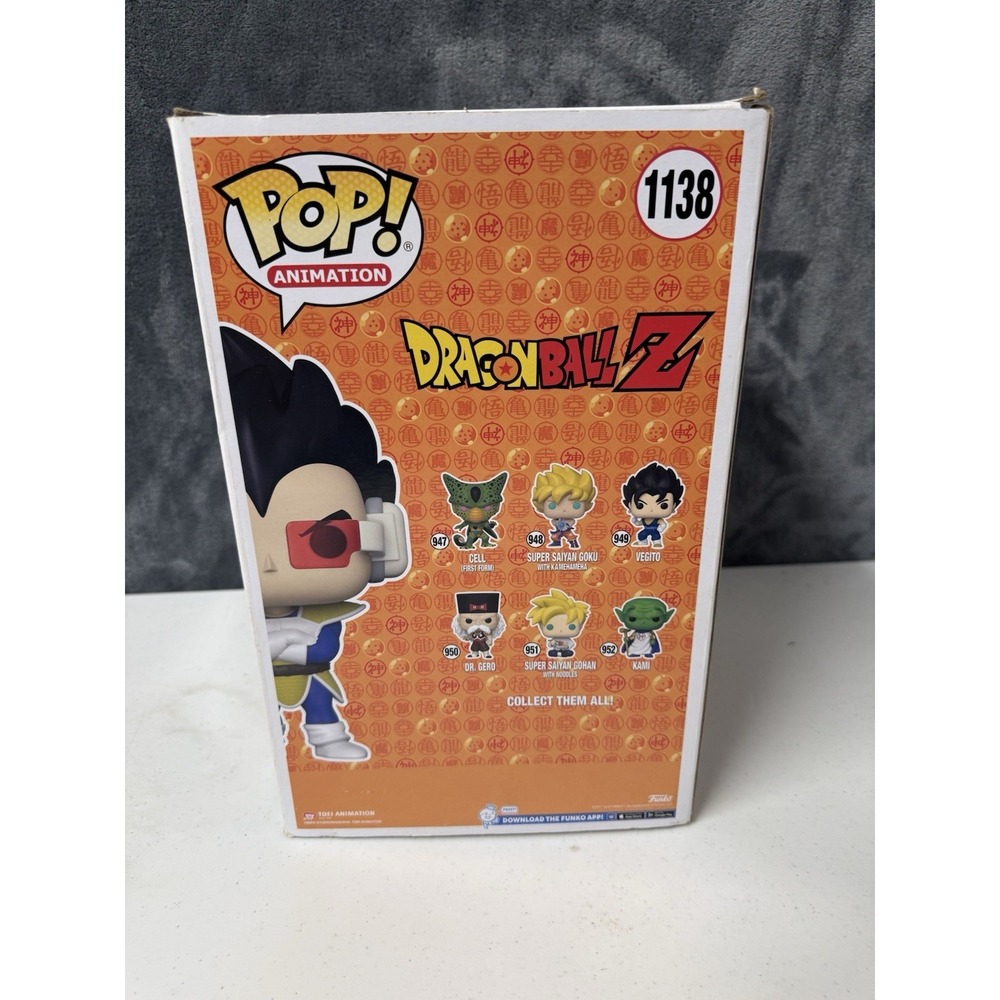 Funko Pop! Vinyl Jumbo 10 in: Dragon Ball - Vegeta - GameStop (Exclusive) #1138 - Picture 3 of 5